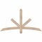 Ekena Millwork Alberta Smooth Timber Gable Bracket, Douglas Fir, 60"W x 32"H x 1 1/2"D x 3 1/2"F, 13/12 Pitch GBW060X32X0204ALB00SDF - alternate 1